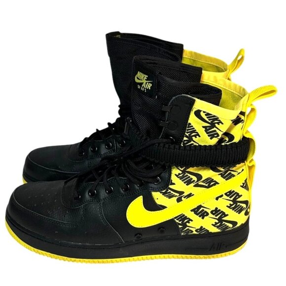Nike SF Air Force 1 Dynamic Yellow - Picture 2 of 10